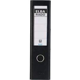Elba Rado Plast DIN A4 80 mm Schwarz 1 St.
