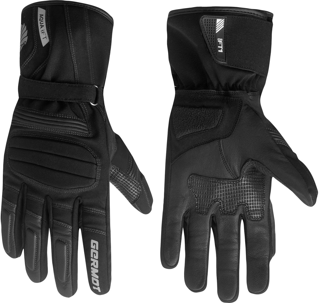 Germot Toledo, gants imperméables - Noir - 11