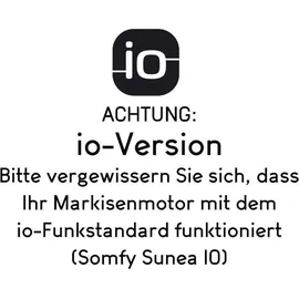 SOMFY Eolis 3D WireFree io Windsensor grau/weiß