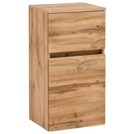 Held Held-Möbel Unterschrank Baabe Holzoptik Braun Eiche
