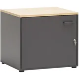 Schildmeyer Mehrzweckschrank »Solea«, BxH: 67,1 x 60 cm anthrazit, - schwarz