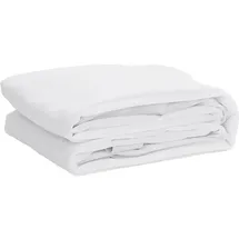 vidaXL Boxspringmatratze Matratzenschoner wasserdicht 200 x 200 cm weiß