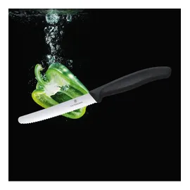 Victorinox Swiss Classic Tomaten-/Tafelmesser schwarz