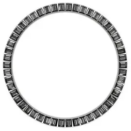 TW STEEL AP3475B-28A Lünette edler Stahl silber Steine grau UVP:80,-€ NEU