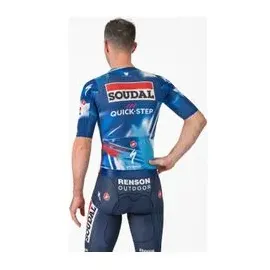 Castelli soudal Quick-Step 2025 kurzarmtrikot - L