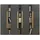 furn.design Aktenschrank Set Center in grau Eiche Wotan Holzwerkstoff, Nachbildung,Eiche, Uni, Holz Optik, Rechteckig, 260x200x40 cm