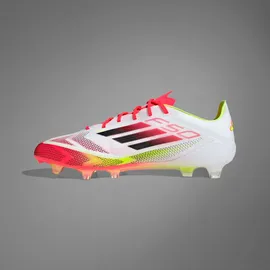 adidas F50 Elite FG Cloud White/Core Black/Solar Yellow 47