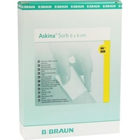 B. Braun Askina Sorb ster.Alginat-CMC-Wundauflage 6x6cm