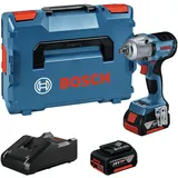 Bosch GDS 18V-450 HC Professional inkl. 2 x 5 Ah + Ladegerät + L-Boxx 06019K4003