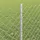 vidaXL Zaun mit Pfosten 0,6 x 10 m Silber/Stahl