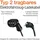 Osram BATTERYcharge Ladekabel 5 m