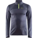 Craft Core Gain Midlayer 1/2-Zip Langarmshirt Herren 995000 asphalt M