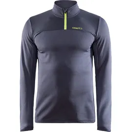 Craft Core Gain Midlayer 1/2-Zip Langarmshirt Herren 995000 asphalt M
