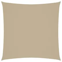 vidaXL Sonnensegel Oxford Gewebe Quadratisch 3,6 x 3,6 m Beige