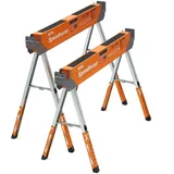 Bora Arbeitsbock Aluminium/Stahl höhenverstellbar 2er Set