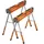 Bora Arbeitsbock Aluminium/Stahl höhenverstellbar 2er Set