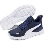 Puma Anzarun Lite Jr Sneaker, Peacoat Puma White, 39 EU