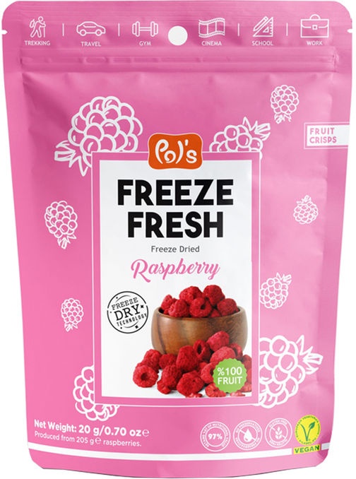 Pol"s Freeze Fresh Himbeere Fruchtchips'