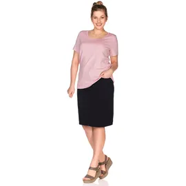 sheego Bleistiftrock Damen Schwarz 52