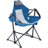 Vevor Liegender Campingstuhl, 300 lbs Tragkraft Camping-Hängestuhl, Schaukel-Lounge-Klappstuhl mit
