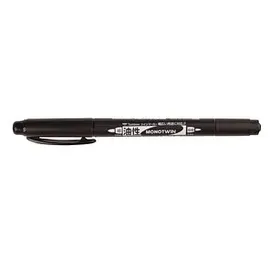 Tombow MONO twin Permanentmarker schwarz 0,4 - 0,8 mm, 1 St.