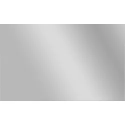 Wandspiegel GERMANIA "Univa", schwarz, B:97cm H:60cm T:3cm, Spanplatte, glasspiegel, Spiegel, mit zurückspringender Trägerplatte, sodass eine Schattenfuge entsteht