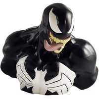 Marvel Deluxe Spardose Venom Büste schwarz/weiß, Bedruckt, Material: PVC, in Geschenkverpackung.