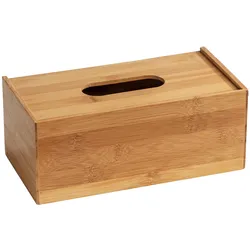Wenko Bambus Kosmetiktuch-Box TERRA - B/H/T ca. 25,00x13,00x10,00