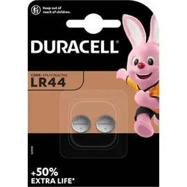 Duracell Knopfzelle LR44 105 mAh 2 St.