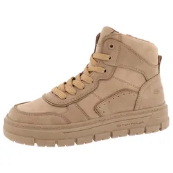 TOM TAILOR Schnürboots TOM TAILOR dunkelbeige 39