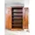 Massivmoebel24 Drehtürenschrank OXFORD 115 x 212 x 60 cm Braun
