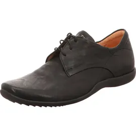 THINK! Stone chromfrei gegerbte nachhaltige Halbschuhe, schwarz 46