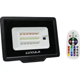 LUXULA RGB Farbwechsel 20W IP65 RGBW, Fernbedienung