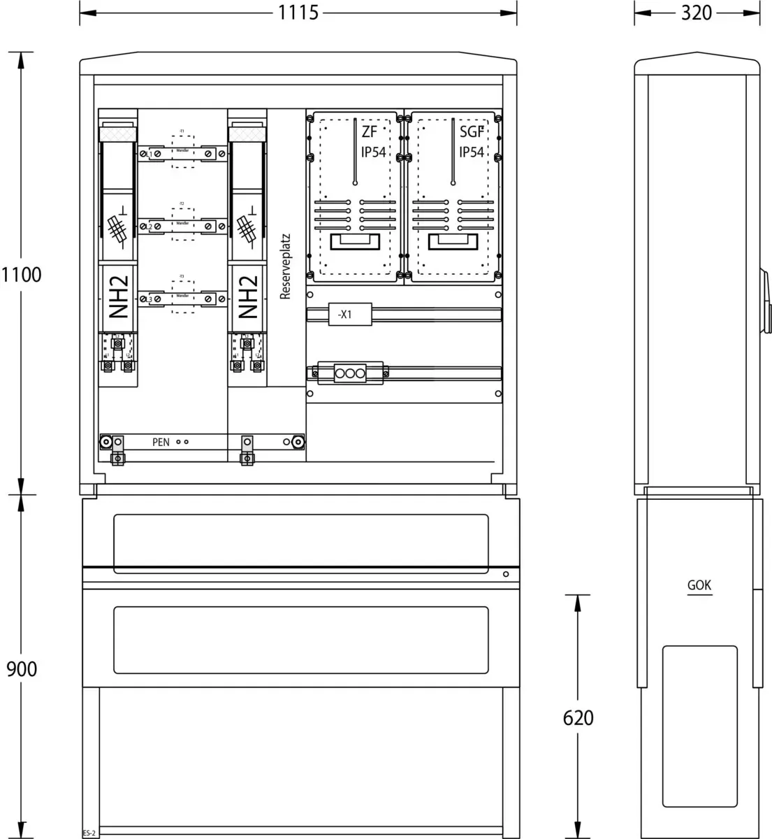 uesa Wandlermessung WM-ZP-250A AVACON