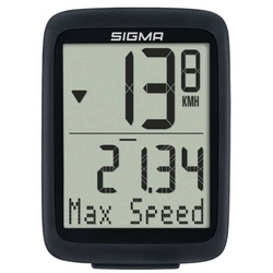 SIGMA SPORT Fahrradcomputer BC10.0 WL ATS | schwarz/weiß