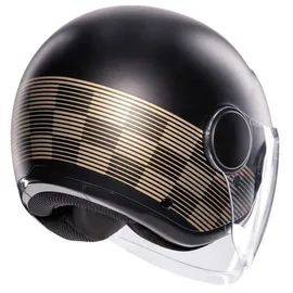 AGV Eteres Ponza Jethelm - Matt Schwarz/Gold / XS