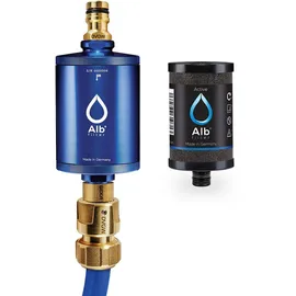 Alb Filter MOBIL Active Trinkwasserfilter mit GEKA Anschluss-Set Blau