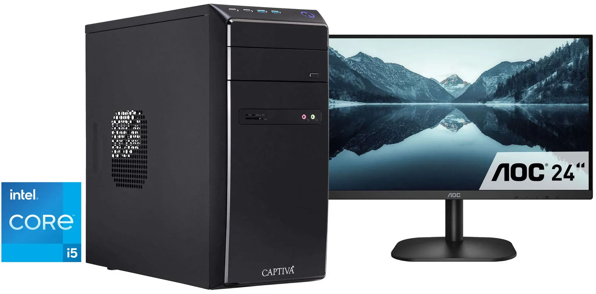 CAPTIVA Business-PC-Komplettsystem 