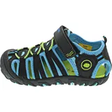 Dockers Klettsandalen Schwarz/Blau 33