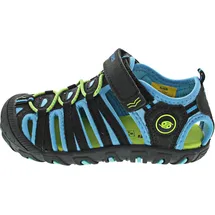Dockers Klettsandalen Schwarz/Blau 33