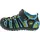 Dockers Klettsandalen Schwarz/Blau 33