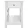 Hti-Living Nachtschrank Hayet 40 x 35 x 60 cm Weiß