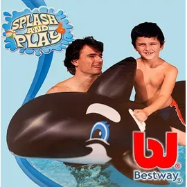 BESTWAY Schwimmtier Jumbo Whale 203 cm