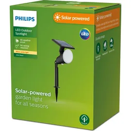 Philips Spotleuchte Spiess Solar 1,4 W Kunststoff IP44 schwarz