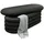 SalesFever Polsterhocker 108 x 42 x 45 cm Grau