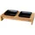 Trixie Napf-Set, Keramik/Holz 2 - 200 ml