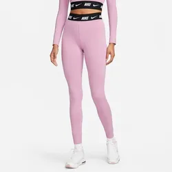 NIKE Damen Tights Sportswear Club, ORCHID/BLACK, S
