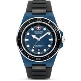 Swiss Military Hanowa Herren Analog Quarz Uhr mit Silikon Armband SMWGN0001184