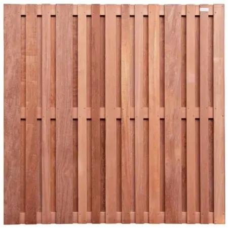 Elephant Hartholzzaun Stripes 180x180cm aus Cedrinho Holz