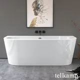 Tellkamp Solitär Wall Vorwand-Badewanne 165 x 76 cm (0100-055-00-A/CR)